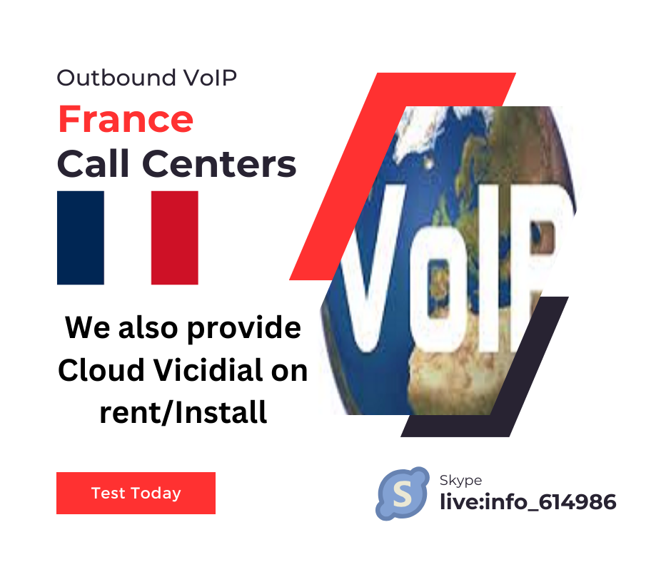 france outbound voip minutes and cloud predictive auto dialer