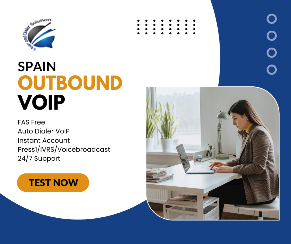 outbound voip minutes and ccloud dialer for Spain call center