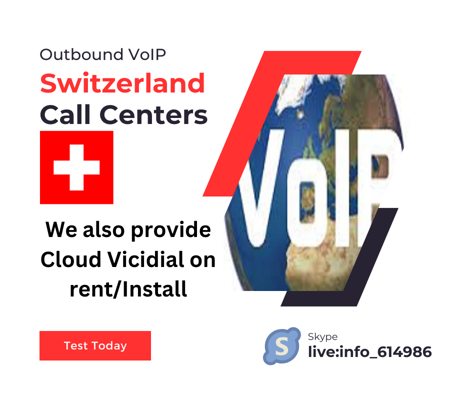 outbound voip cloud dialer for call centers in Switzerland