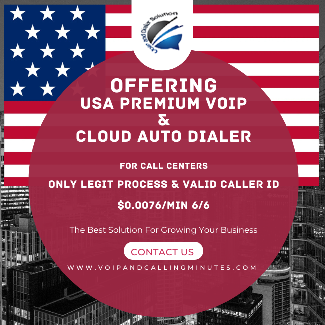 usa outbound voip minutes and cloud auto dialer vicidial